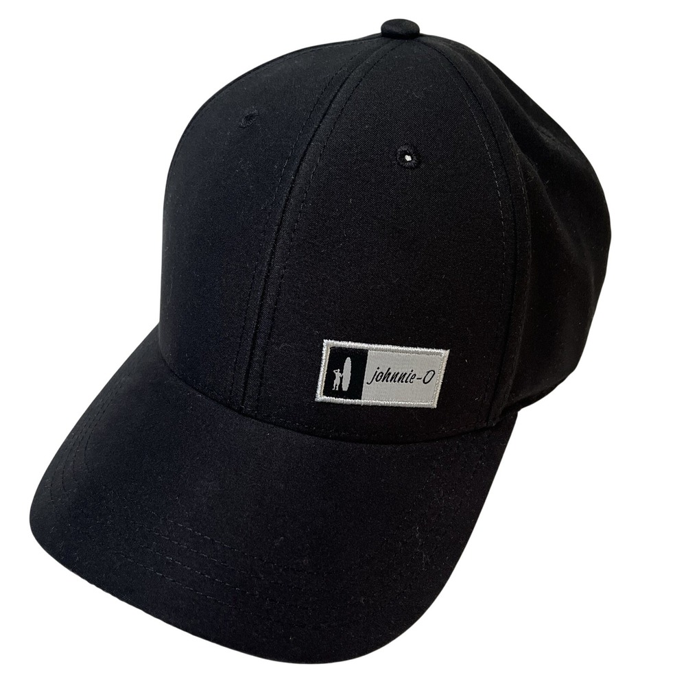 Johnnie O Palmico Performance Golf Hat Cap Black OSFA Snapback Surfer West Coast